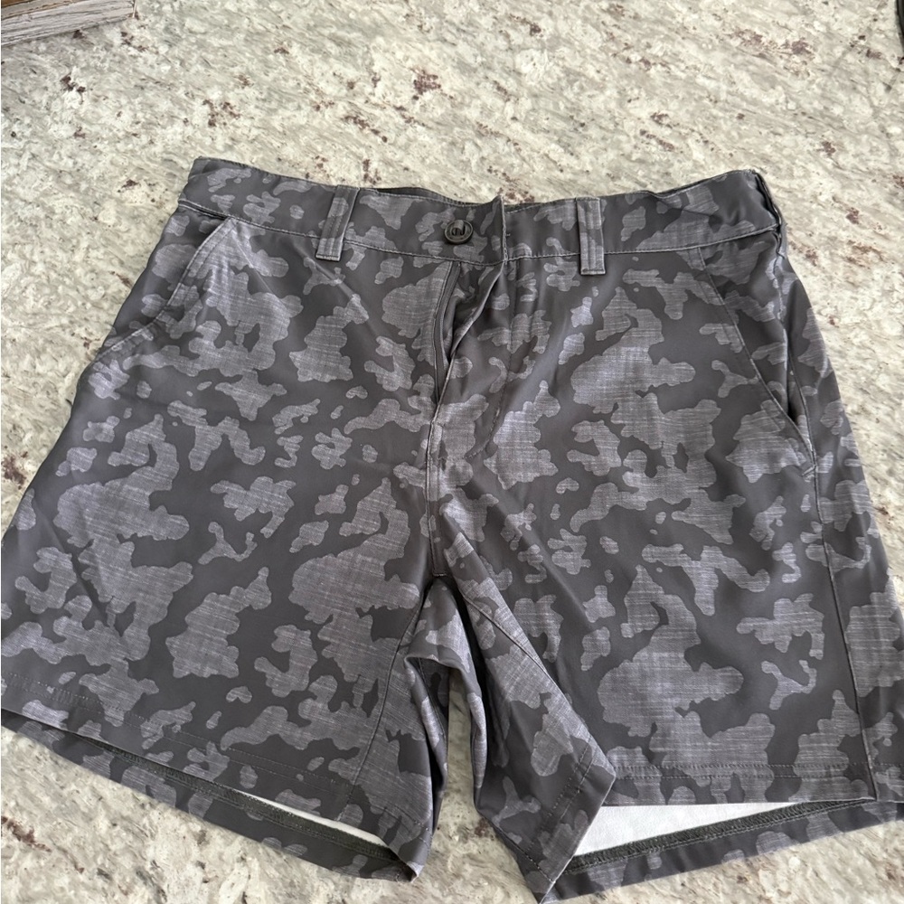 Huk Performance Gray Shorts